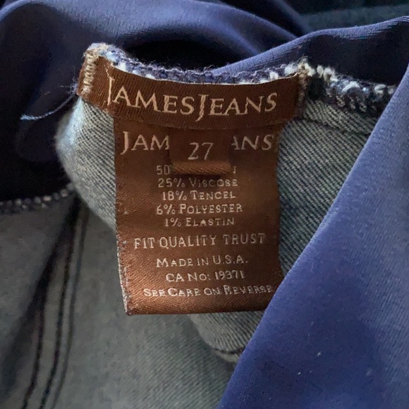 James Jeans Navy High Rise Women's Jeans - Picture 4 of 4